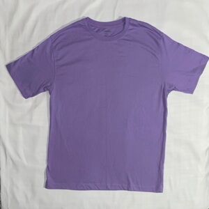 St. John's Bay Lavender Crew Neck Short Sleeve Tee